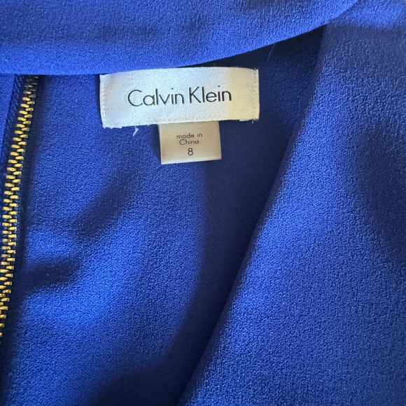 Dress Calvin Klein blue. Used good condition 😉 - Picture 3 of 4